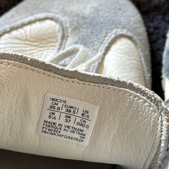 Onitsuka Tiger Mexico 66 White Gray Suede Leather Sneakers 6.5 Retro Low Top - Picture 2 of 14